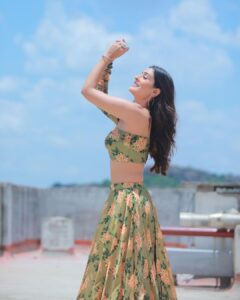 Payal Rajput Instagram - No one is you that is your power 💎 Wearing @aparnakfashion 💎