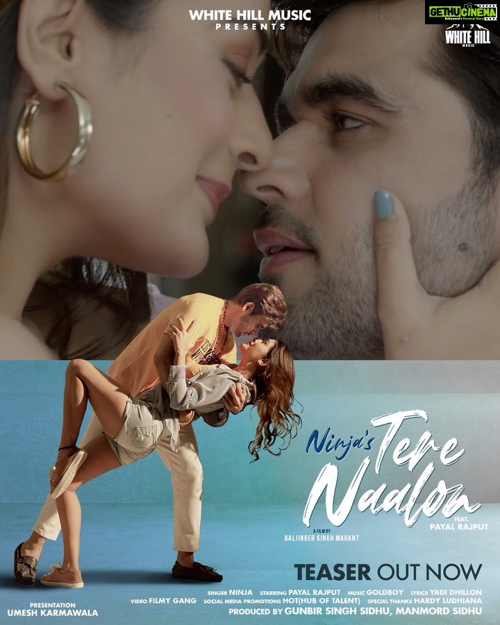 Payal Rajput Instagram - Teaser is out 🎥 #TereNaalon Sung by @its_ninja Featuring @rajputpaayal Music by Boy @goldboypro Lyrics @yadi_official_ Produced by @gunbir_whitehill @manmordsidhu Directed by @baljindermahant