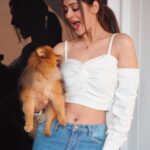 Payal Rajput Instagram - Muma ki jaan @mycandycrush3 🐶🐾🐶