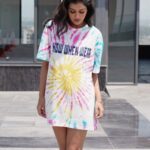 Payal Rajput Instagram - 🌈 🌈🌈 Wearing @howwhenwearclothing 🌈