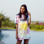 Payal Rajput Instagram - 🌈 🌈🌈 Wearing @howwhenwearclothing 🌈