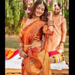 Payal Rajput Instagram - The Joy of Dressing is an Art 💛 ——————————————— Lensed @jigneshasharaofficial Hair do @hairartistpoojagupta Mua @harshpawar182008 Assisted @yadavparikshitphotography @aniljaiswal_ Brand shoot @lifestylesaree.official