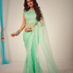Payal Rajput Instagram – Thanks @dk_designerstudio for gorgeous organza saree with intricate handwork border paired with beautiful handmade blouse …
All saree lovers check out their page 👈🏻🌸
Wearing @dk_designerstudio 🍃
————————————
📸 @swapan2935 
Hair do @hairartistpoojagupta 
Mua @dineshshinde26