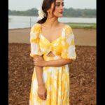 Payal Rajput Instagram - Ek ladki bheegi bhaagi si 🌼 📸 @vclicksphactoryofficial Wearing @prpret.official Hair do @vimalareddymakeovers Mua @makeupbyshruthipatil