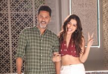 Payal Rajput Instagram - It was such an honor been choreographed by 1 & only @prabhudevaofficial sir! Initially I was so nervous because i consider myself a pathetic dancer lol@🥴🤣but he made me feel so comfortable & encouraged. He is such an icon. Watching him dance and that too LIVE has been a once in a lifetime opportunity and he is simply magical. #magical #telugusong #upcomingmovie 🎬