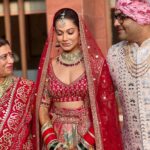 Payal Rohatgi Instagram - Nothing more generous and adorable than #familylove on your D-Day. To the most special bonds of life to cherish while walking down the aisle, will forever do ♥️ @payalrohatgi with her Mom and Brother, may god bless them! . Bride: @payalrohatgi Groom: @sangramsingh_wrestler Makeup: @makeupbychandanbhatia(Arranged by @pclmediaofficial @shaadijitters ) Outfit: @asopalav Jwellery: @multanijewellersofficial Mehndi: @rajumehandiwala6 (Arranged ny @pclmediaofficial @shaadijitters ) 📸 @movieingmoments ✈️ @mvtsindia @holidaysbymaitri24 Venue : @jaypeehotels . . #payalkesangram #sangramsingh #paayalrohatgi #celebritymakeupartist #bridesofindia #bridetobe #groomtobe #wedmegood #payalrohtagi #bigboss #shadijitters #makeupartist #wedmegood #weddingmantra #weeding #weddingwire #makeupbychandanbhatia . @wedmegood @weddingsonline.india @shaadijitters @eventilaindia @popxo.wedding @shaadifever @shaadiwish @wedmegood @weddingwireindia @witty_wedding @wittyvows @shaadisquad @weddingsutra @weddingfables @wedzo.in @zo_wed @wishnwed @weddingz.in @weddingplz @theweddingbrigade @wedabout Jaypee Palace Agra