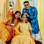 Payal Rohatgi Instagram - Bride: @payalrohatgi Groom: @sangramsingh_wrestler Haldi function outfit: @irum.in Photographer: @movieingmoments Mua: @makeupbychandanbhatia Arranged by: @shaadijitters Travel partner: @mvtsindia @holidaysbymaitri24 Floral Jewelry: @dulhanama Decor: @kps__events_ Venue: @jaypeehotels Wedding Ideation: @anupma543 @payalrohatgi is our custom made chiffon lehenga with haldi dyed chanderi kurta with mirror work border for the haldi function #PayalRohatgi #payalrohatgi #sangramsinghwrestler #payalkesangram #payalsangramwedding #weddings2022 #weddingseason #shadidiaries #handcrafted #haldioutfit #haldidye #congratulations #happycouple