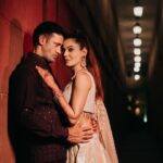 Payal Rohatgi Instagram - Some grooves, love and lots of fun. Thats what sangeet night is for. Glimpse of @payalrohatgi & @sangramsingh_wrestler sangeet happened last night. Outfits: @house_of_risa_ @_risaofficial @wfivecommunication @asopalav Jewellery: @multanijewellersofficial Mua: @anchalvermamua . . #payalkesangram #payalrohatgi #sangramsingh #payalsangramwedding Jaypee Palace Agra