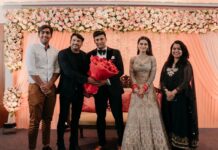 Payal Rohatgi Instagram - Thank you ji for your graceful presence and blessed us on our big day. Lots of love and respect 🙏🤗 पाyal ke Sangराम ❤️ . . #dipendrapathak #sagarpreethooda #amalsingh #parvindersingh #ios #arunpandey #neeravtomar #rahultehran #rahitisports #kuljeetsinghchahal #praveshdhull #aacharyavinodkumar #specialcommisenior #delhipolice #lawandorder #delhi #india #gajenderphogat #wedding #guest #sangramsingh #payalrohatgi #payalkesangram India Habitat Centre
