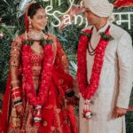 Payal Rohatgi Instagram - Payal Rohatgi giving us classic bridal goals in a magnificent red Kallidorah lehenga. Her sacred ceremony with Sangram Singh was recently held in Ahmedabad, amidst an esteemed guest list from multiple cities. While Sangram Singh chose a sophisticated sherwani for the Big-Day, Payal’s mother gorgeously coordinated her red designer saree with the bride’s majestic attire. Each of these outfits were sourced from Asopalav. We are delighted to be a part of their special day. 📸 @movieingmoments Outfits : @asopalav Mua : @makeupbychandanbhatia arranged by @shaadijitters Normal Jewellery : @multanijewellersofficial Maang tikka & nose ring : @shirani_legacy Venue : @jaypeehotels Travel Partner : @holidaysbymaitri24 @mvtsindia Decor : @kps_events_ Wedding Ideation : @anupma543 #PayalRohatgi #SangramSingh #ShubhVivah #sangrampayalwedding #weddingphotography #weddinginspiration #couplegoals #india #ahmedabad #indianwedding #celebritywedding #celebritystyle #indianweddingstyle #indianweddinglehenga #lehenga #bigfatindianwedding #brideandgroom #newlyweds #payalSANGram #bigboss #lockupp #lockuppayal #asopalav #asopalavbride #kallidorah #indianstylelehenga #bride