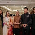 Payal Rohatgi Instagram - Thank you ji for your graceful presence and blessings us on our big day. Lots of love and respect 🙏🤗 पाyal ke Sangराम ❤️ . . #anjumchopra #manojkumar #tahseenpoonawala #garimaavtar #jeetrama #satenderdagar #janardhanpandey #anuragbhadouria #virendersingh #goongapahalwan #sonalgoyal #wedding #guest #celebrity #sports #entertainment #inspiration #sangramsingh #payalrohatgi #payalkesangram India Habitat Centre