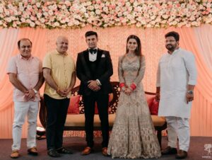 Payal Rohatgi Instagram - Thank you Deputy chief minister of Delhi Shri. @msisodia.aap sir for your graceful presence and giving your blessings to us on our big day. We love you alot🙏🤗
पाyal ke Sangराम ❤️
.
.
#manishsisodia
#wedding #Delhi #guest #sangramsingh #payalrohatgi