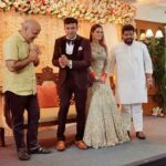 Payal Rohatgi Instagram - Thank you Deputy chief minister of Delhi Shri. @msisodia.aap sir for your graceful presence and giving your blessings to us on our big day. We love you alot🙏🤗 पाyal ke Sangराम ❤️ . . #manishsisodia #wedding #Delhi #guest #sangramsingh #payalrohatgi