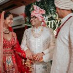 Payal Rohatgi Instagram - My dear love birds, start the new chapter in your life with all my blessings and good wishes. May u both always keep complimenting each other and always stand for each other with the same never ending love and respect. ❤️ Outfits: @asopalav @veenarohatgi’s jewellery: @studybyjanak Jaypee Palace Agra