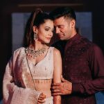 Payal Rohatgi Instagram - Some grooves, love and lots of fun. Thats what sangeet night is for. Glimpse of @payalrohatgi & @sangramsingh_wrestler sangeet happened last night. Outfits: @house_of_risa_ @_risaofficial @wfivecommunication @asopalav Jewellery: @multanijewellersofficial Mua: @anchalvermamua . . #payalkesangram #payalrohatgi #sangramsingh #payalsangramwedding Jaypee Palace Agra