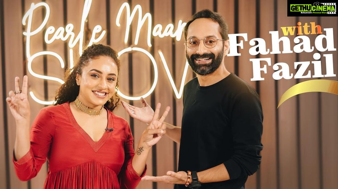 Pearle Maaney Instagram - Over A million views in less than 19 hours. Shows how much he is loved and how much u all love listening to him talk. “Be brutally honest” “be yourself” “everyone has their space in this world.. they have the right to like you or dislike you” … well some of the many things that he shared that was my take away… you can listen to some people talk for hours and it still feel like you haven’t heard enough. Fahadh officially my favourite Hero and the most amazing human. 🥰 full episode is out on Youtube. I’ve added subtitles as well. So do check it out. Also watch Malayankunju on 22nd of July… you will probably bump into me at the Theaters on the day of its release 😃 #fahadhfaasil #malayankunju . Camera @magicmotionmedia Reels and Stills @sk_abhijith Jewellery @saltstudio