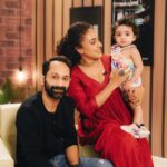 Pearle Maaney Instagram - Our Next Guest ! Fahadh Fazil on Pearle Maaney Show. One of the most Finest actors of our industry and the most down to earth human ever! MalayanKunju movie is Releasing on July 22nd and I want to watch it in the Theaters!!!! @nazriyafahadh thank you for making this happen and yea! Nila met fafa first 😀 The Episode is Out Now On Youtube ! ❤️ . . Set Design @dreams_floristsanddecorators Camera @magicmotionmedia Reels and Stills @sk_abhijith Jewellery @saltstudio #malayankunju #malayankunjumovie #fahadhfaasil