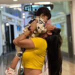 Pooja Bose Instagram – Minions with my mini one❤️ @krishiv.verma09