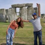 Pooja Hegde Instagram – The StoneHegdes 😂 #whyarewelikethis #weirdosonly Stonehenge