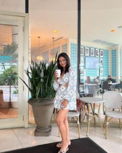 Pooja Jhaveri Instagram - Take me backkkkkkk 🌊🏝👙
.
.
One of the places I have had on my list for a long time…
 #miami ✔️
.
.
My stay at @shelbornesobe was nothing less than a dream !
Firstly the location was right on the beach, just the way I like it. The view from my room was stunning… I can say the beach looked different on different hours of the day 😍
Their pool area was soo cool with a pop of pink and the aesthetics were beautifully taken care of ! 
The staff was cordial, the lobby was stunning.
The coffee area and the food was  decent. 
I was sold for the hotel had their private beach with their private beach beds for free for their customers, now isn’t this the coolest thing? 
I am only dreaming of going back to #miami ❤️
.
.
#beachlife #travelblogger #travelstories #beachwear #bikini #hotel #resorts #southbeach #miamibeach #miaminightlife #beachbabe #beachvibes #travelwithme #travelgram