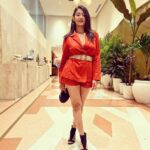 Pooja Jhaveri Instagram - It’s just getting too hot…. 🔥 . . The weather !! . . #swipeleft . #weather #hot #summer #lovetodressup #ootd #formal #party #lounge #elite #dressup #dress #outfits #fashion #fashionblogger #fashionnova #style #styleinspo #inspo #dressinspo #instagood #instafashion