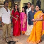 Poornima Bhagyaraj Instagram - It was wonderful working with all these wonderful artistes for the first time. Thank you for this opportunity #disneyhotstartamil spbcharan @soniaaggarwal1 @namita.krishnamurthy @thalaivasalvijay and our director @ramaswamysiddharth