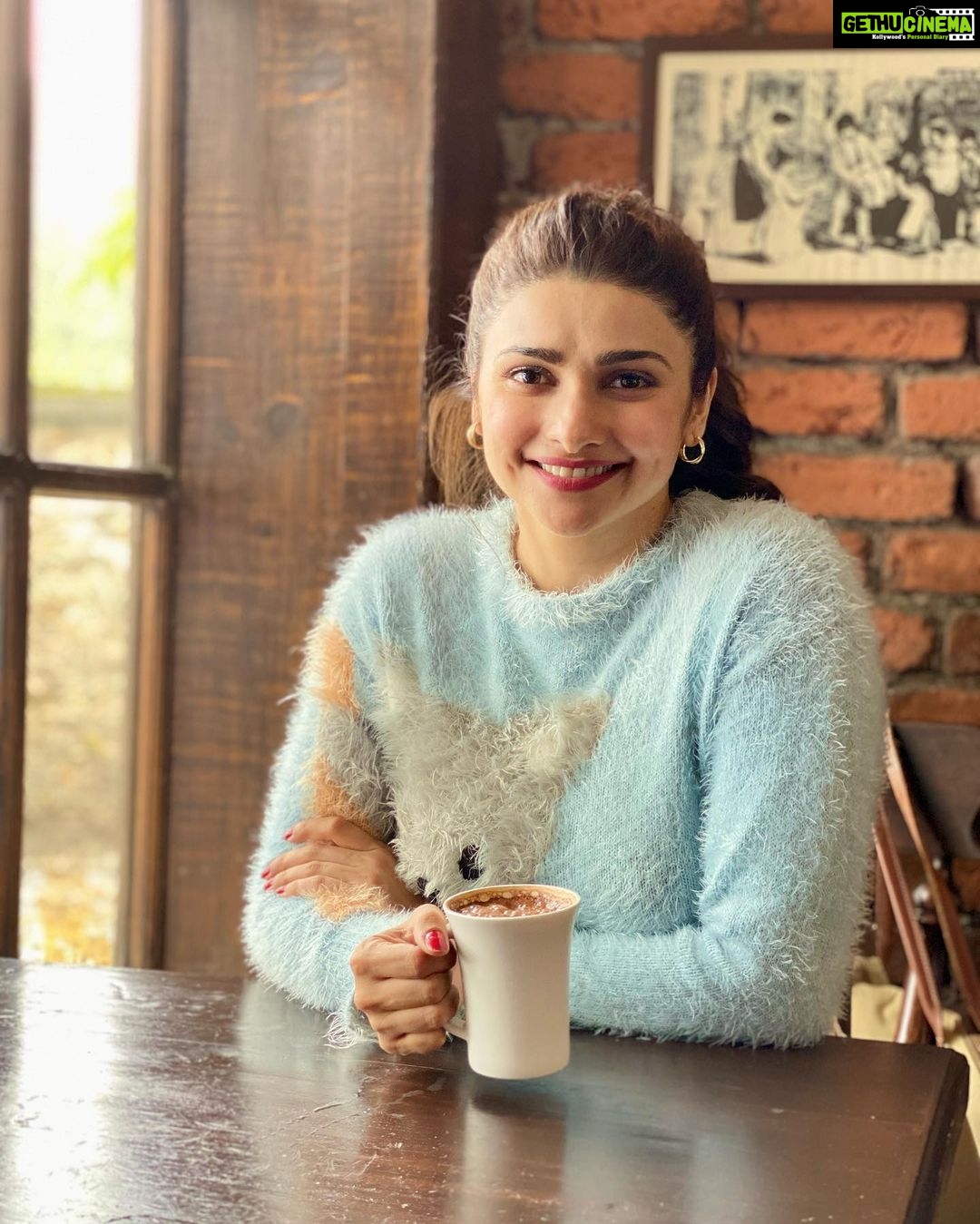 Prachi Deasi Instagram - #Throwback to doing what I do best, devouring coffee in this case which was a heavenly mocha βοΈ in between breaks whilst shooting for #Forensic (which by the way you can watch now on #Zee5 ) in bewitching Mussoorie, reeling in the old world charm of the quaint Landour Bakehouse βοΈπ€π² #Coffee moments courtesy @tarikasingh π«Άπ» PS. swipe for surprise π #ForensicOnZee5 #Mussoorie #Love #Hills #Mountains #Landour #LandourBakehouse