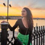 Pragya Jaiswal Instagram – Sunset state of mind 🌅🧡 Budapest, Hungary