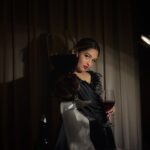 Prayaga Martin Instagram - @prayagamartin x @chaitanyarao_official “If the Dark Knight was a woman” In frame : @prayagamartin Shot by : @_sevenstitches_ Outfit by : @chaitanyarao_official MUA : @sebasulthana Location : @kochimarriott #prayagamartin #whiteshadows #showstopper #fashionmodel #whiteshadowsfilms #shotoniphone #chaitanyarao #fashiondesigner #celebrity #fashionshow #apple #iphone #iphonephotography #darkknight #dc #artistsoninstagram Kochi Marriott Hotel