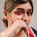 Prayaga Martin Instagram - Cry me a river. Coordination: @dotcustody Photography: @pournami_mukesh_photography @art_d_jibpzie Costume: @vintage_spiritt Makeup: @neethu_makeupartist Studio: @cinespacestudio_