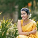 Priya Anand Instagram - Years ago today I made my debut with Vaamanan! With a heart full of Sunshine I thank each and everyone of you that have been a part of this journey with me! 💛💛💛 Thank you @director_ahmed @krishna.arvind for the opportunity & @itsyuvan for the most timeless album ever! 💛💛💛 Beauty @vedya.hmua Shot by @parvathamsuhasphotography