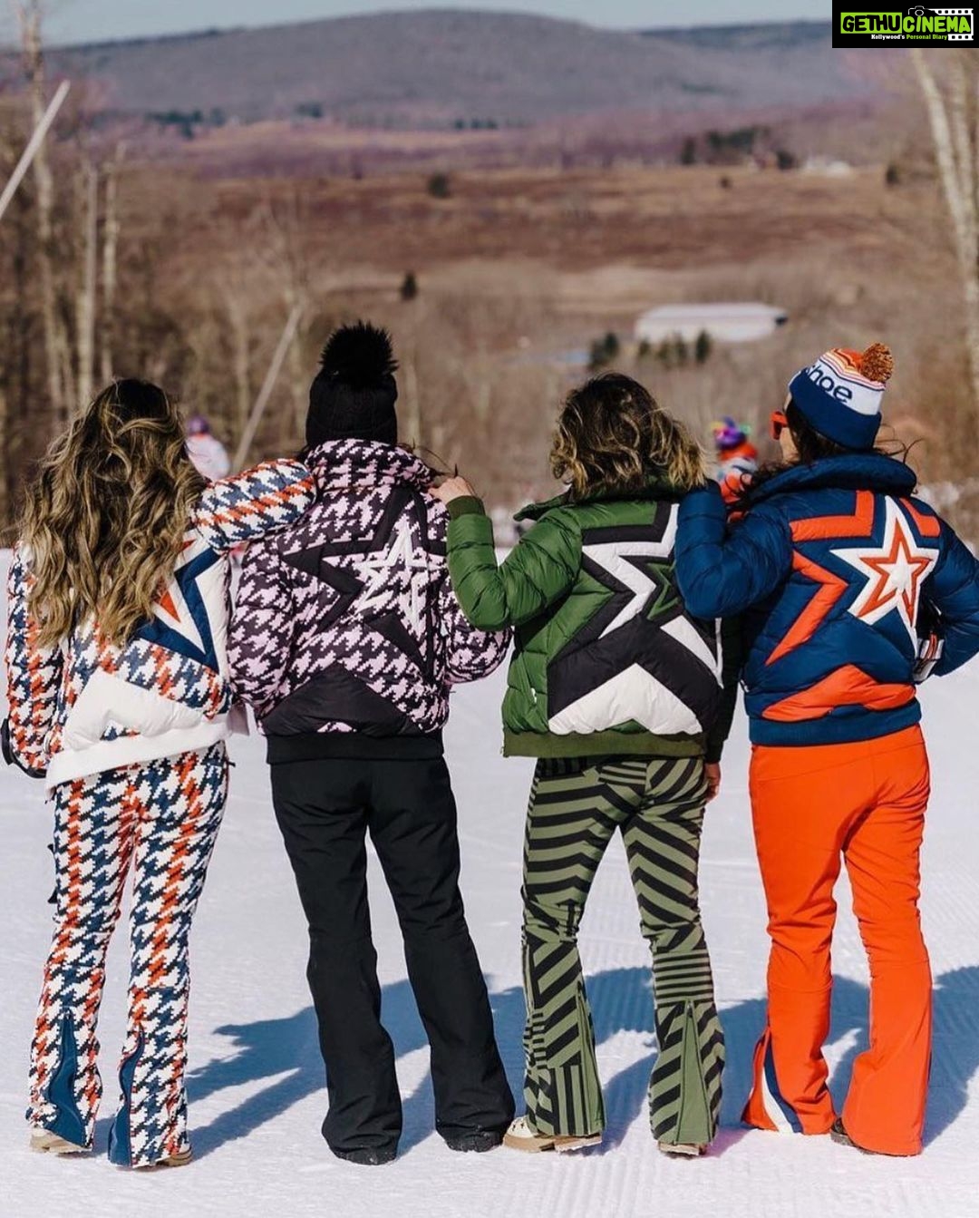Priyanka Chopra Instagram - This is a special day for us!! We're proud to join the Perfect Moment family as strategic investors and advisors. 💛 Having worn @perfectmomentsports organically for years, one of us is an avid snowboarder and the other an après ski aficionado (can you guess who is who?!), we really fell in love with this chic brand. As we got to know the company better, we also really connected with their ethos…creating perfect moments. Personally, creating memories and special moments is something we are deeply passionate about doing in our everyday lives, and now we have the pleasure of doing that in our new business venture. SO! If you have a love of travel, colour, adventure, and the great outdoors, this is a brand you will love too (if you don’t already.) Stay tuned for all that is to come. ☀️🏔🌊