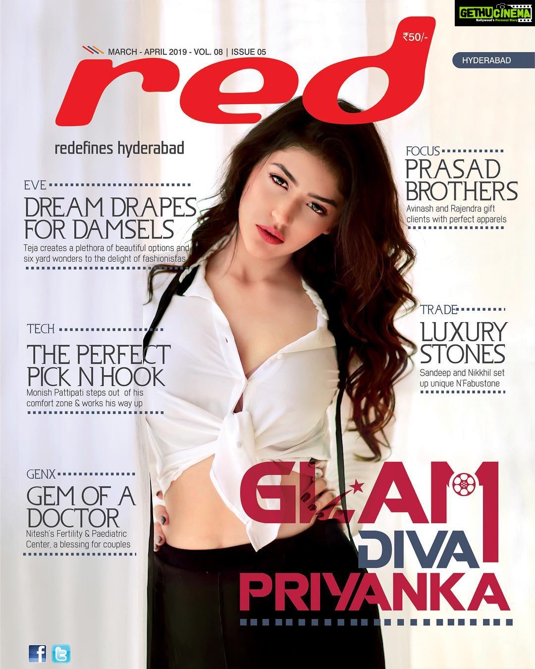 Priyanka Jawalkar Instagram - For the red magazine 🙂