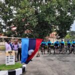 Priyanka Nair Instagram - 🇮🇳🇮🇳Celebrating glorious 75 years of Indian independence with #IndianNavy. #Azadikaamritmahotzav. Wonderful day with the personnel from Indian Naval ship INS Sagardhwani at Sainik School Kazhakootam. All the best to the naval team from Southern Naval Command ,Kochi for their 750 km cycle expedition @indiannavy @dhanyasanalk