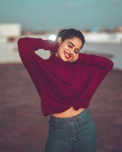 Priyanka Ruth Instagram - Be happy with ur own way 🤞🤞🤞

#beyourself #behappy😊#positivevibes #thinkpositive🍀#selflove#bestrong💪#positivity#keepsmiling#hope#dreambig#picoftheday #saipriyankaruth
. 
.
📸 @stark_creativestudios
