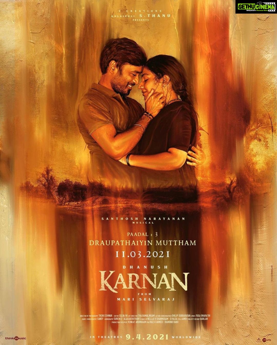 Rajisha Vijayan Instagram - Draupathaiyin Muttham ♥️ This movie has a part of my heart and soul. Been waiting for this for so long. Falling short of words when I am this close to reality. ♥️ @mariselvaraj84 @dhanushkraja @thevcreations @musicsanthosh