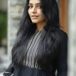 Rajisha Vijayan Instagram - Black can never go wrong. 🖤 @moher_fashions 👗 @themadrastrunk 👠