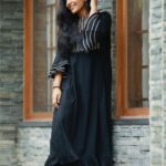 Rajisha Vijayan Instagram - Black can never go wrong. 🖤 @moher_fashions 👗 @themadrastrunk 👠