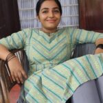 Rajisha Vijayan Instagram - Geethu gives you all kore sneham! Night night! ♥️