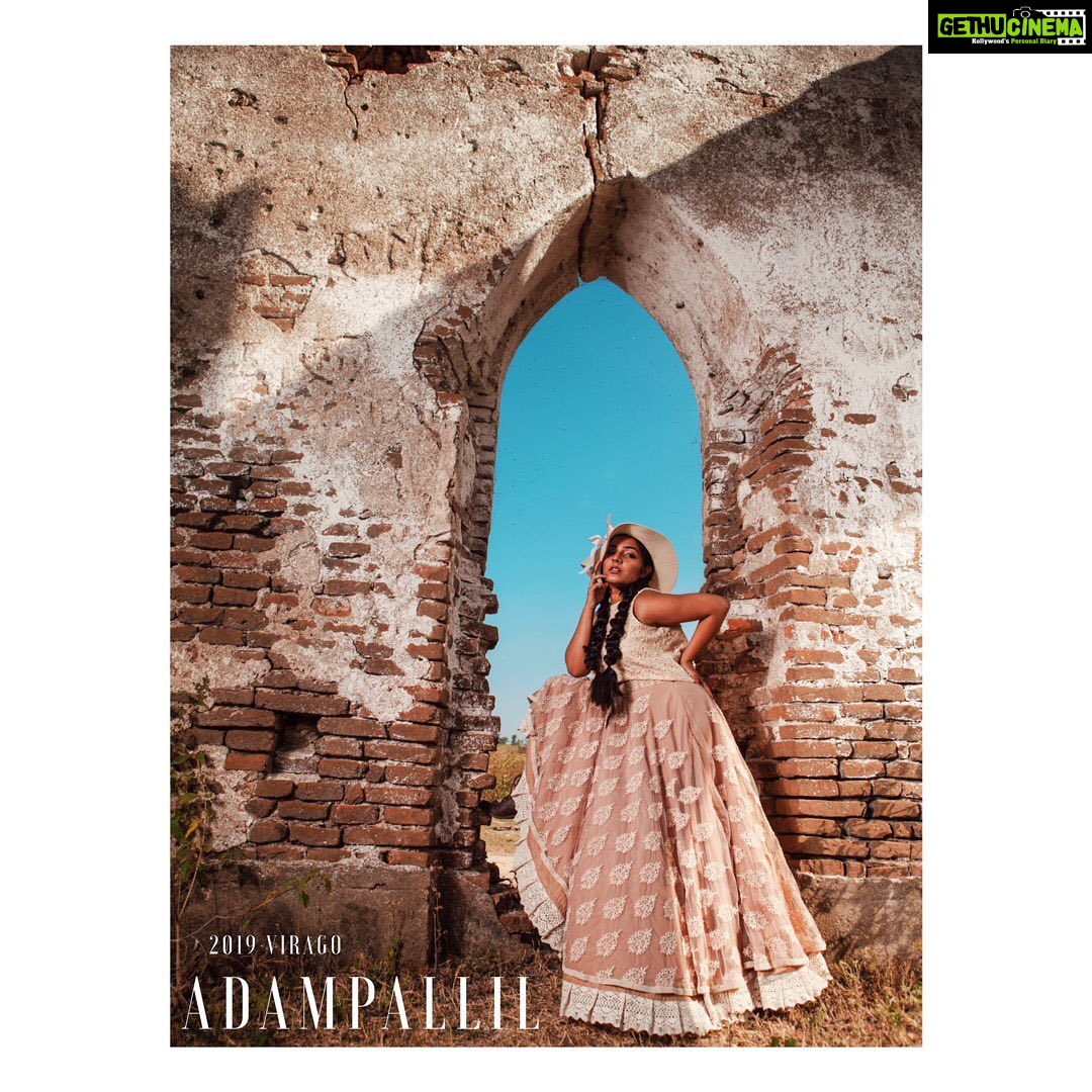 Rajisha Vijayan Instagram - Ruins kept alive. @adampallil series Outfit: @ashwinimathoorcouture