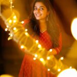 Rajisha Vijayan Instagram - Hope you all had a beautiful and green Diwali 💫 @jiksonphotography @ashwinimathoor_couture @amal_ajithkumar
