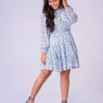 Rajisha Vijayan Instagram - Victorian bluebell ❄️ Featured on: @vanithamagazine Photography: @basilpaulo.in Styling: @styledbysmiji Coordinator: @pushpamathew28 Hair and Makeup : @femy_antony__ Edits and retouch: @asku_busk Hair and makeup assist: @sharath_8686 Shoot assist : @yin_yang_popy Video: Anoop Ashokan
