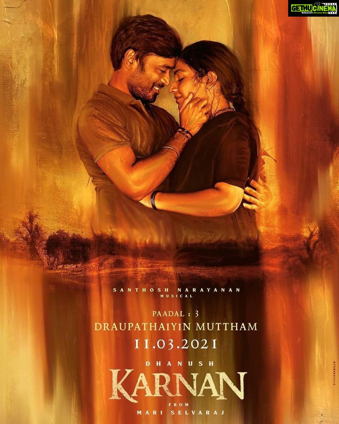 Rajisha Vijayan Instagram - Draupathaiyin Muttham ♥️ This movie has a part of my heart and soul. Been waiting for this for so long. Falling short of words when I am this close to reality. ♥️ @mariselvaraj84 @dhanushkraja @thevcreations @musicsanthosh