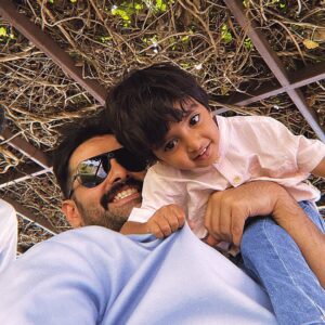 Ram Pothineni Instagram - Happy Birthday my bachcha! Missed carrying you..😘❤️ #SidhanthPothineni