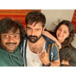 Ram Pothineni Instagram – When you’re bored playing the good guy…you meet this Bad Boy!! Finally!#RaPo17 with one of my all time fav Puri Jagan garu! Kicked about this BOLD WILD FILM! #Love -R.A.P.O