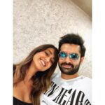 Ram Pothineni Instagram - Look who surprised me today..felt like I met my childhood friend after so long..hahaha..great seeing you Lana gurl!! @ileana_official #Devadas