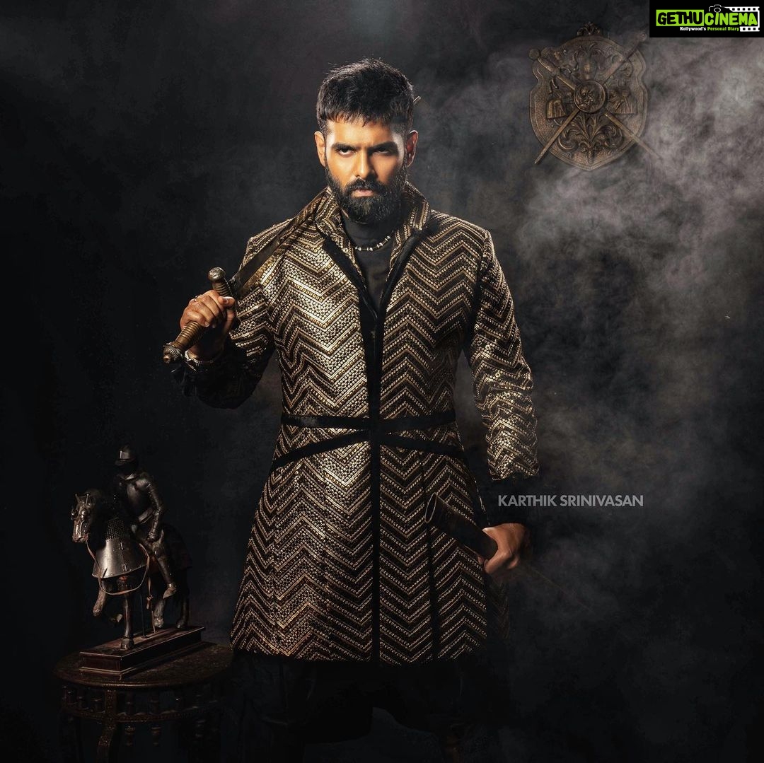 Ram Pothineni Instagram - Blade made of steel.. Heart made of stone.. Love.. #RAPO 