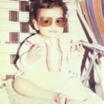 Ram Pothineni Instagram - The pics you find at your grandparents place..lol ..1989..365days old.. #Love‬