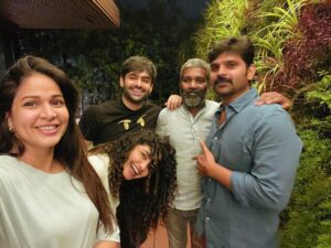 Ram Pothineni Instagram - Unplanned meet ups like these are the most fun..

Love..
#RAPO
