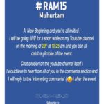 Ram Pothineni Instagram - ‪Here we go! What better way to begin a film than with your loved ones..You're All Personally Invited for #Ram15 -> Link in bio #love